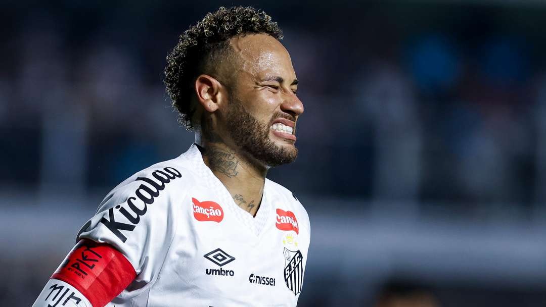 Une soirée en dents de scie pour Neymar avec Santos

